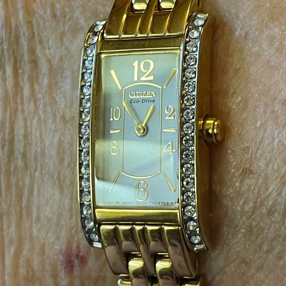 Citizens Accessories - Citizen Eco Drive Women's Gold-Tone Watch